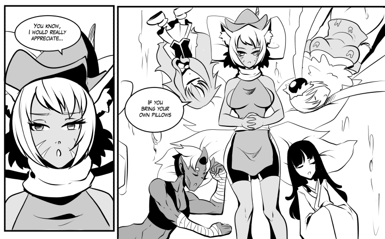 Monster girls on tour - Episode 421, Page 1: Page 421